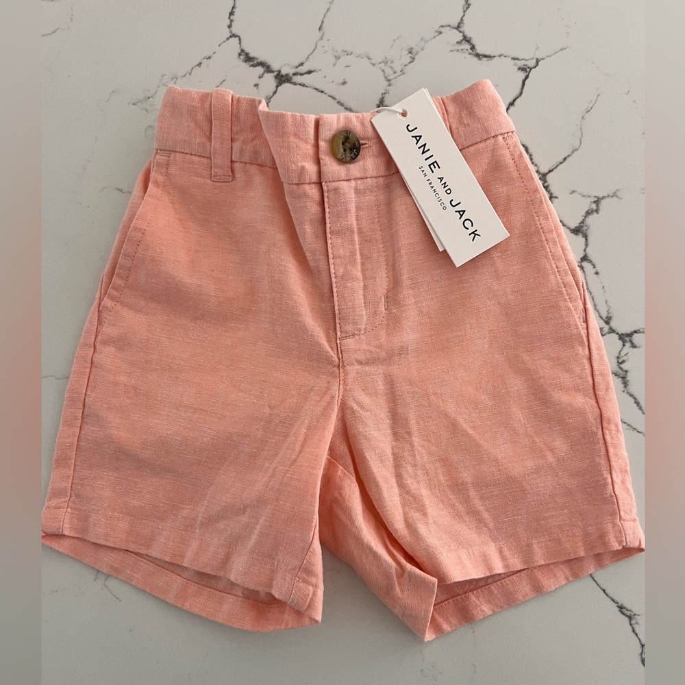 Janie and Jack linen cotton Shorts